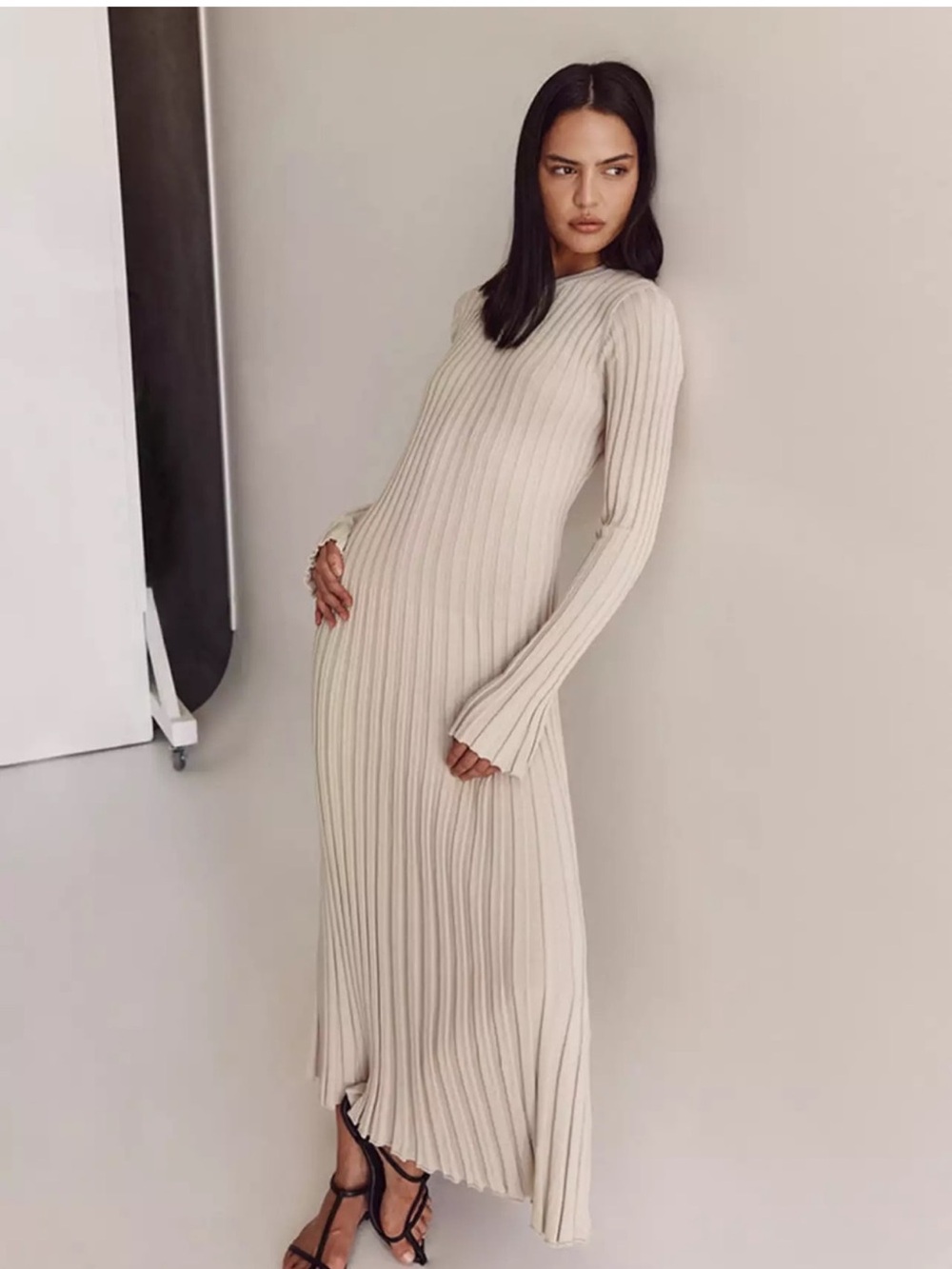 DISSH Ada Maxi Dress in Stone